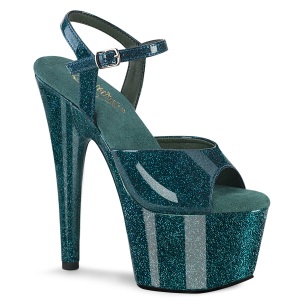 Grna 18 cm ADORE-709GP glitter plat high heels