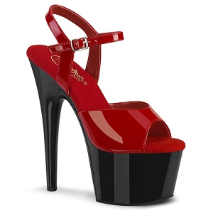 Röda platå 18 cm ADORE-709 pleaser high heels skor
