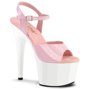 Rosa platå 18 cm ADORE-709 pleaser high heels skor