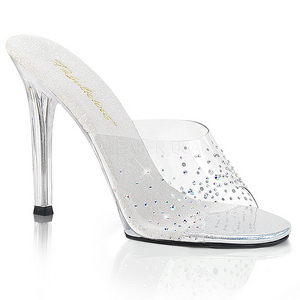 Strass stenar 11,5 cm FABULICIOUS GALA-01SD dam tofflor med h�ga klack