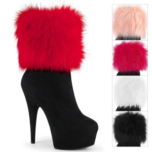 Vegan 15 cm DELIGHT-1000 plat� stretch ankel booties