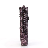 1040SPF - 18 cm pleaser hgklackade boots orm mnster rosa