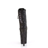 1040SPF - 20 cm pleaser hgklackade boots orm mnster svarta