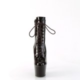 ADORE-1020 18 cm pleaser högklackade boots coffee
