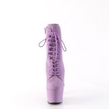 ADORE-1020FS 18 cm pleaser högklackade boots lavendel