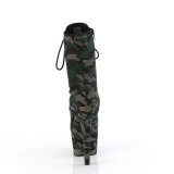 ADORE-1040CMD 18 cm pleaser hgklackade boots kamouflage