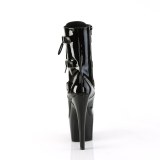 ADORE-1043 - 18 cm platform high heel boots patent black
