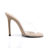 Beige 11,5 cm FABULICIOUS GALA-01 womens mules shoes