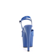 Blå platå 18 cm ADORE-709 pleaser high heels skor