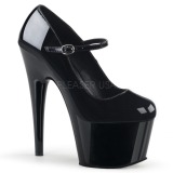 Black 18 cm ADORE-787 Mary Jane Pumps Shoes
