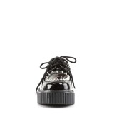 Black 5 cm CREEPER-108 creepers shoes women - rockabilly platform shoes