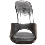 Black 8,5 cm ROMANCE-301-2 High Women Mules Shoes for Men
