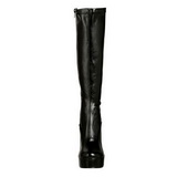 Black Konstl�dere 13 cm ELECTRA-2000Z High Heeled Womens Boots for Men
