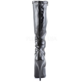Black Konstldere 15 cm DOMINA-2000 High Heeled Womens Boots for Men
