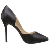 Black Matte 13 cm AMUSE-22 Low Heeled Classic Pumps Shoes