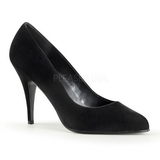 Black Velvet 10 cm VANITY-420 Pumps High Heels for Men