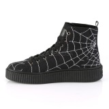 Canvas 4 cm SNEEKER-250 Mens sneakers creepers shoes