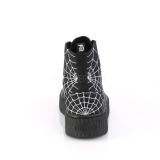 Canvas 4 cm SNEEKER-250 Mens sneakers creepers shoes