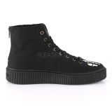 Canvas 4 cm SNEEKER-252 Mens sneakers creepers shoes
