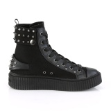 Canvas 4 cm SNEEKER-266 Mens sneakers creepers shoes