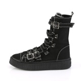 Canvas 4 cm SNEEKER-318 Mens sneakers creepers shoes