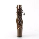 FLAMINGO-1020 20 cm pleaser hgklackade boots mocha