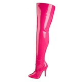Fuchsia Shiny 13 cm SEDUCE-3010 overknee high heel boots