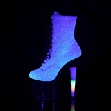 Glitter 18 cm UNICORN-1020G Pole dancing ankle boots