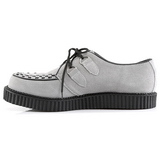 Gray Suede 2,5 cm CREEPER-602S Mens Creepers Shoes