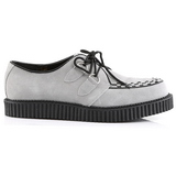 Gray Suede 2,5 cm CREEPER-602S Mens Creepers Shoes