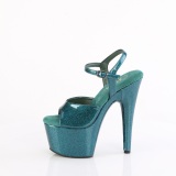 Grna 18 cm ADORE-709GP glitter plat high heels