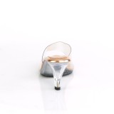 Guld 8 cm BELLE-301 klackskor f�r m�n