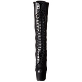 Konstl�der 18 cm ADORE-2023 h�ga plat�st�vlar dam med sn�rning