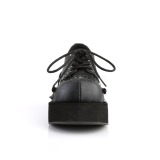 Konstläder 8 cm DANK-110 lolita skor goth platåskor