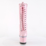Lack 18 cm SPECTATOR-1040 platstvletter med snrning i rosa