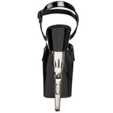 Lack 19 cm BONDGIRL-709 plat� skor med pistoler klack