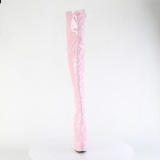 Lacklder 15 cm DELIGHT-3063 Rosa lrhga stvlar med snrning