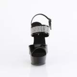 Lackl�der 15 cm DELIGHT-639 plat� partyskor - festskor f�r kvinnor