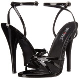 Lackl�der 15 cm DOMINA-108 klackskor f�r m�n