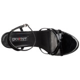 Lackl�der 15 cm DOMINA-108 klackskor f�r m�n