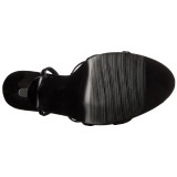Lackl�der 15 cm DOMINA-108 klackskor f�r m�n