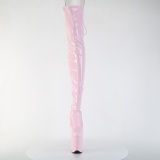 Lacklder 20 cm FLAMINGO-3850 Rosa lrhga stvlar med snrning