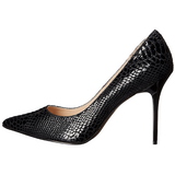 L�der 10 cm CLASSIQUE-20SP stora storlekar stilettos skor