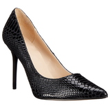 L�der 10 cm CLASSIQUE-20SP stora storlekar stilettos skor