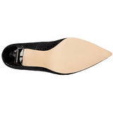 L�der 10 cm CLASSIQUE-20SP stora storlekar stilettos skor