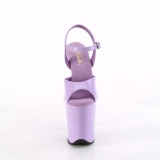 Lavendel plat 20 cm FLAMINGO-809 pleaser high heels skor
