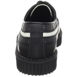 Leather 2,5 cm CREEPER-608 Platform Mens Creepers Shoes