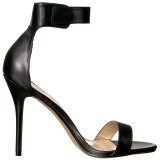 Leatherette 13 cm Pleaser AMUSE-10 high heeled sandals