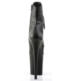 Leatherette 20 cm FLAMINGO-1020 womens platform soled ankle boots