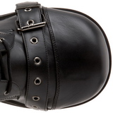 Leatherette 8,5 cm TRASHVILLE-205 Platform Mens Gothic Boots